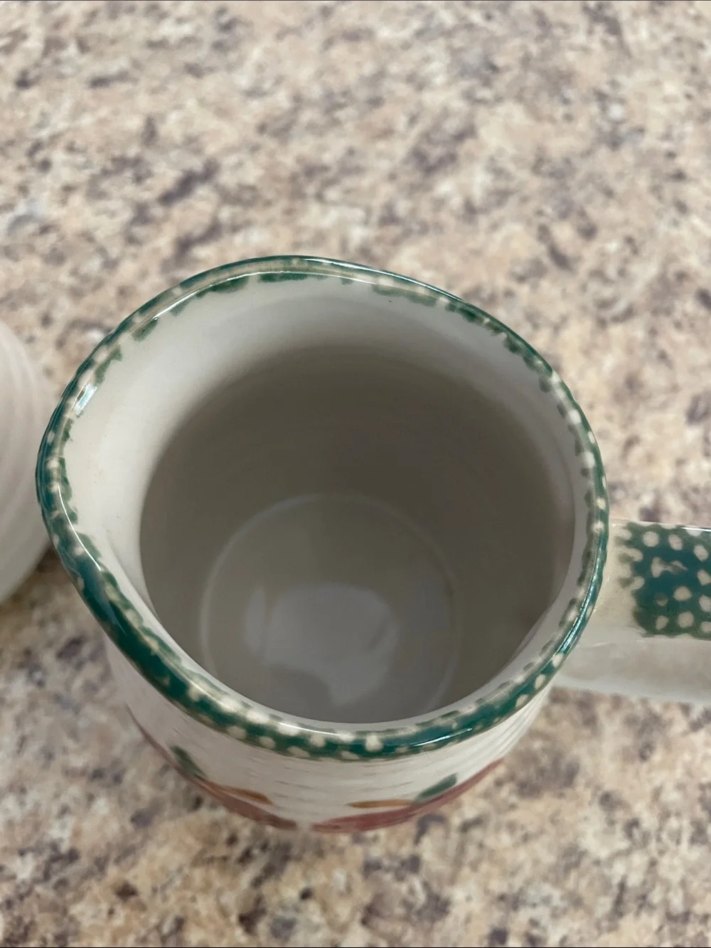 Vintage ALCO Apple Garden Creamer & Sugar Bowl Set. Red/Green. EUC